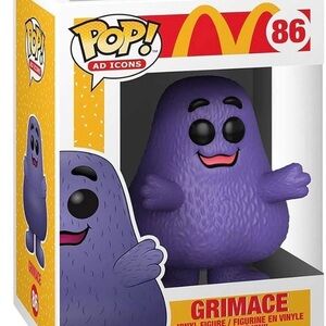 Funko Pop Ad Icons Purple Grimace Figure